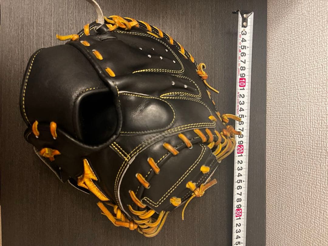 MIZUNOpro キャッチャーミット SAKEBI黒・黄色
