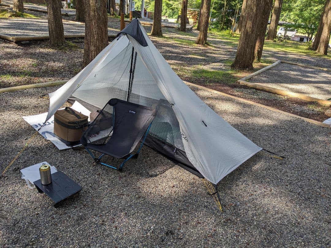 3f ul gear ランシャン1 スリーシーズンインナー逆 T型、ポール付き