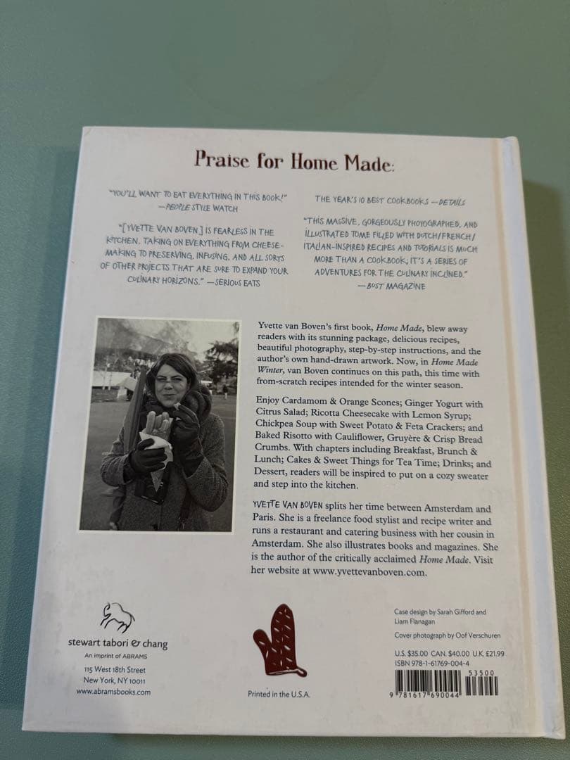 洋書  MADE winter by yvette van boven