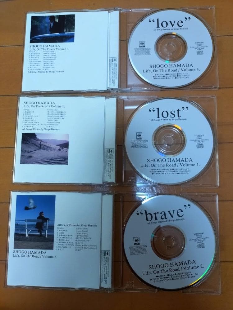 浜田省吾非売品CD「 Life On The Road」