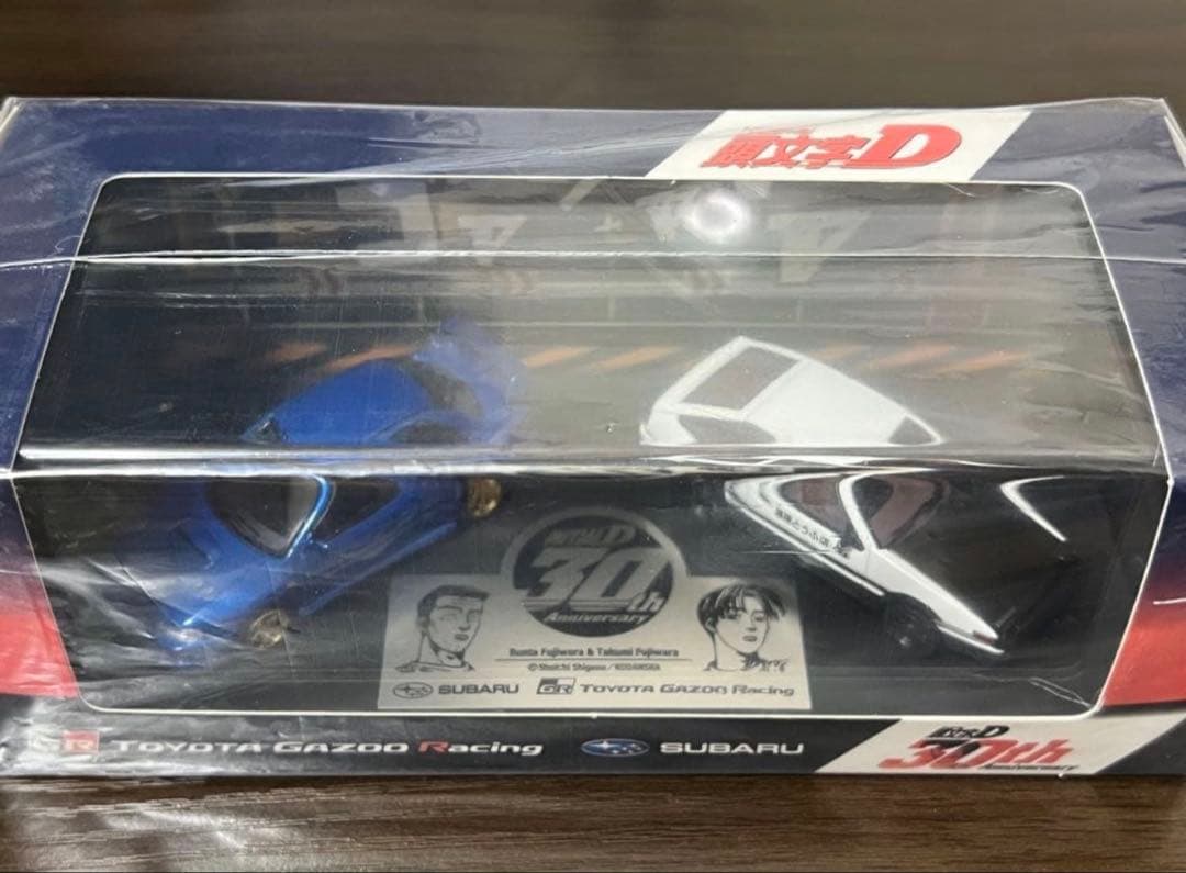 頭文字D 30th 1/64 Trueno(AE86)&IMPREZA(GC8)
