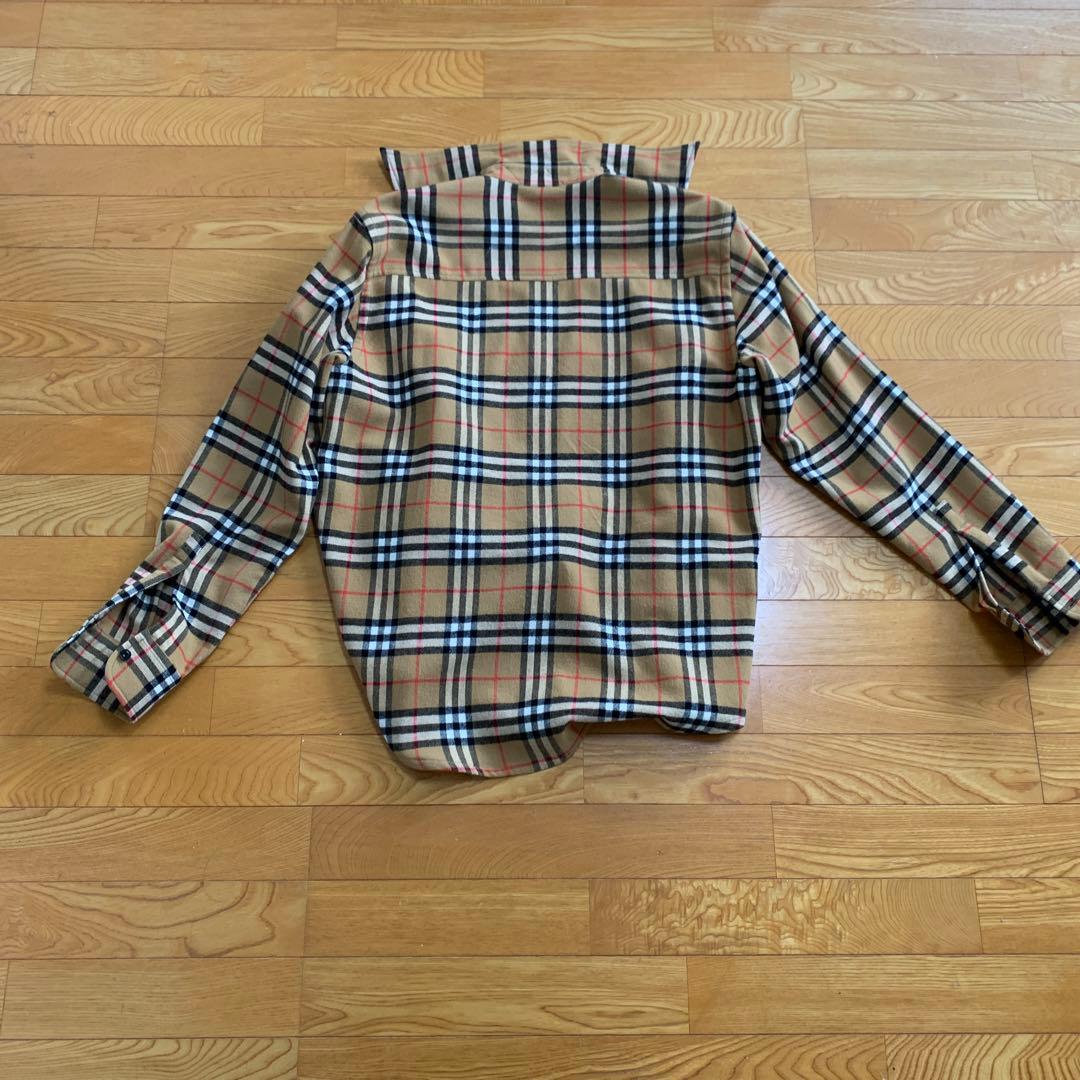 バーバリー　（美品）フランネルシャツ　　　　　　ノバチェック