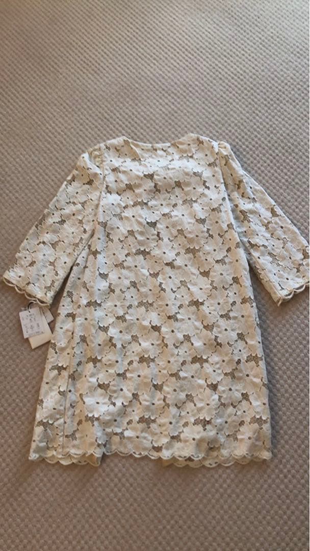 M'S GRACY リボン付き薄手コート　未使用タグ付き