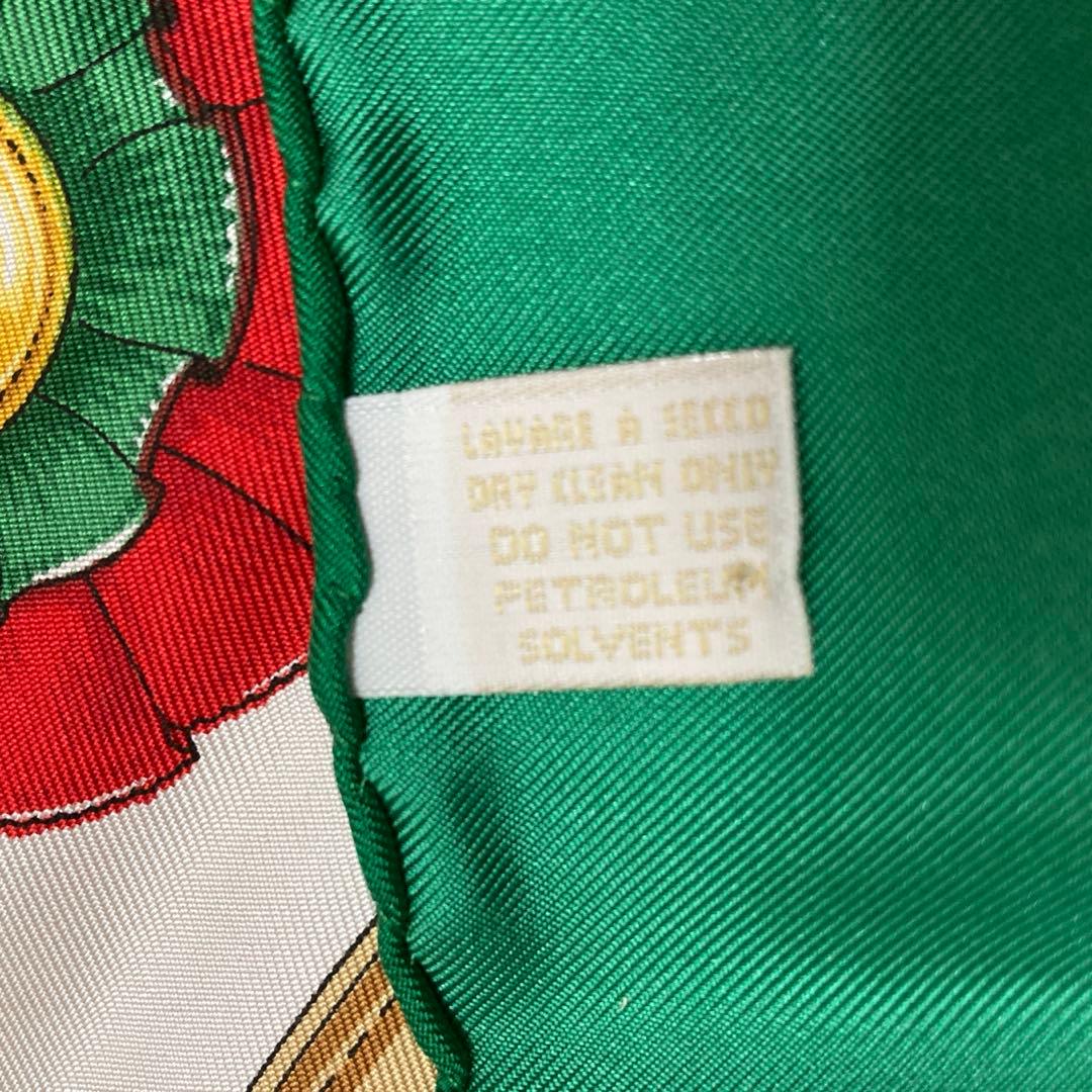 GUCCI グッチ 馬具デザイン 大判スカーフ ヴィンテージ