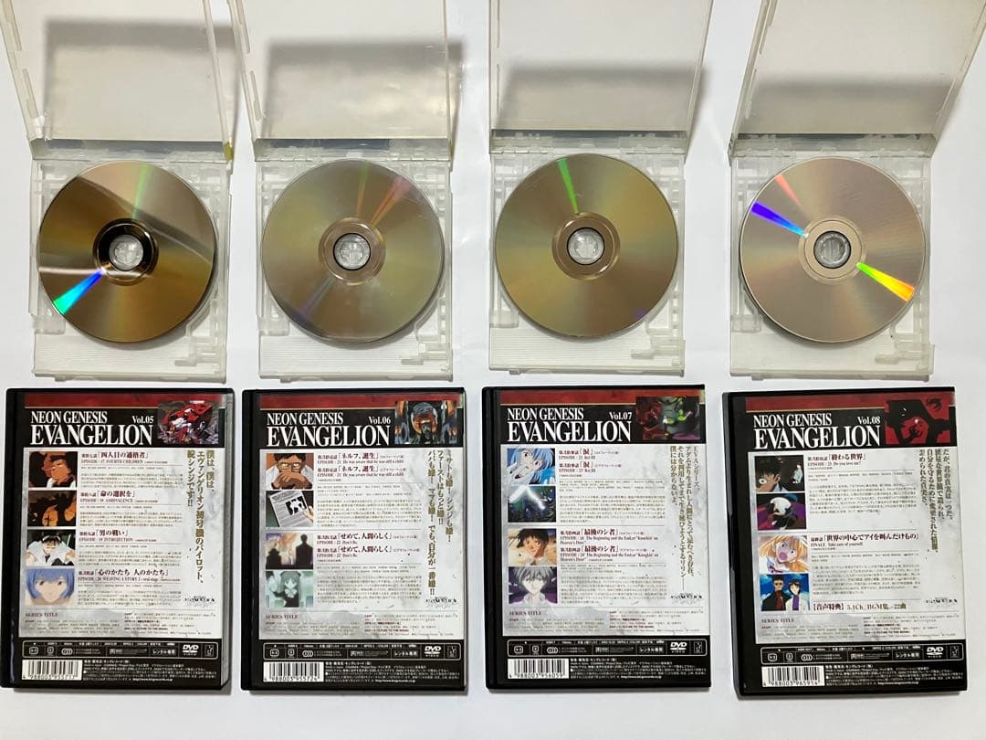 エヴァンゲリオン DVD Blu-ray レンタル落ち セット ジャンク品