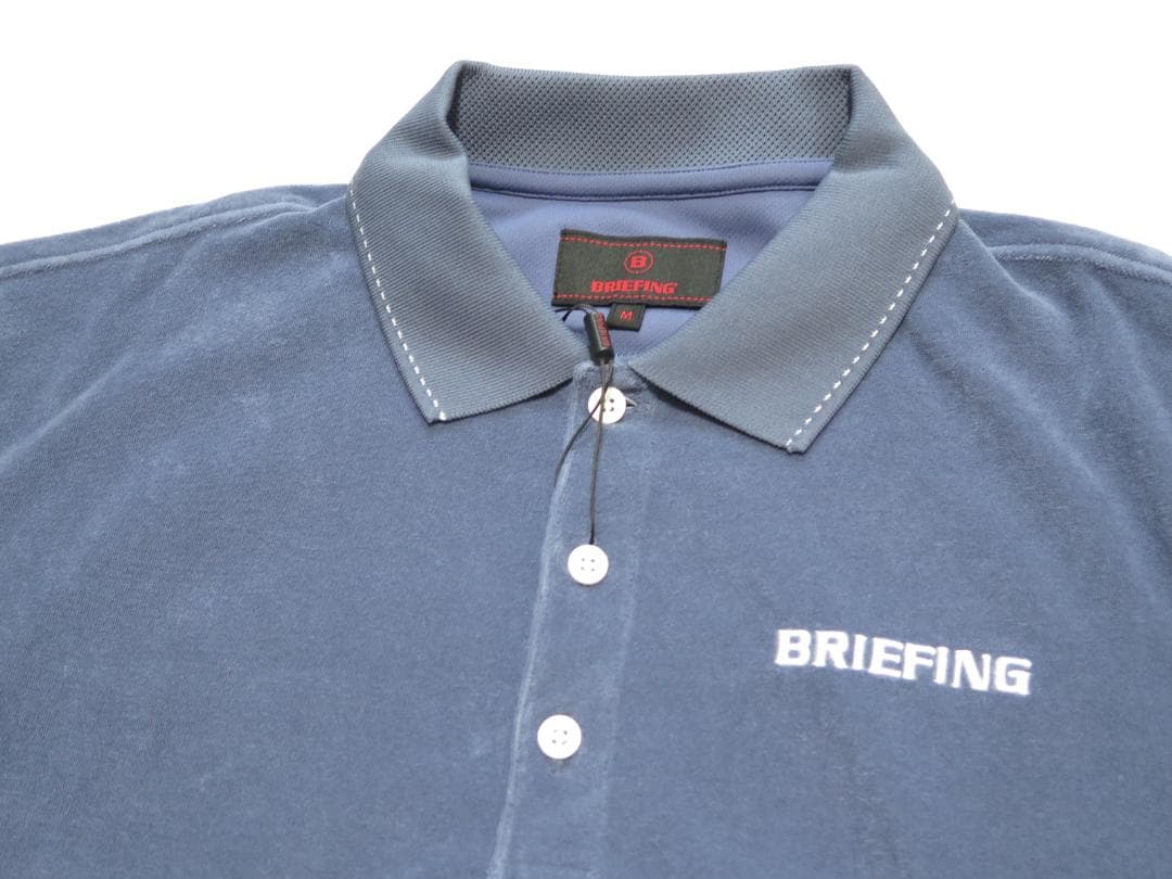 BRIEFING GOLF ブリーフィングゴルフリラックスフィットパイルポロM