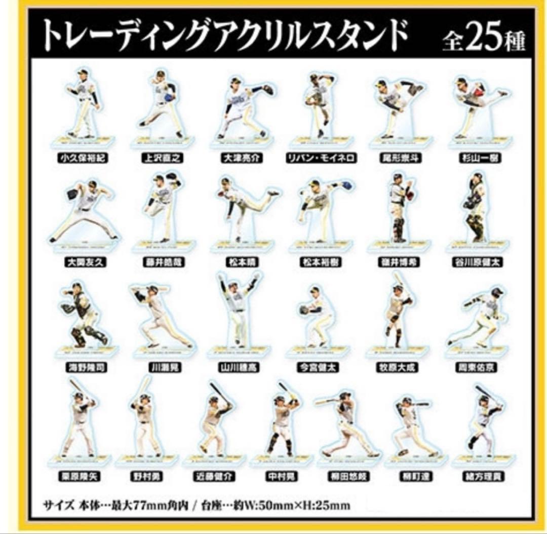 福岡ソフトバンクホークス くじ アクリルスタンド コンプリートセット