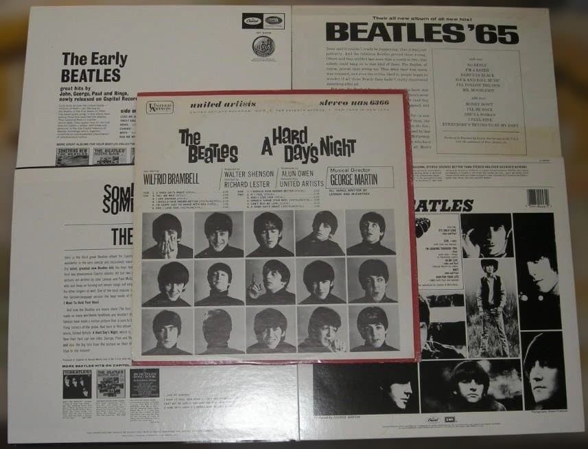 The Beatles 再発US版5枚Set