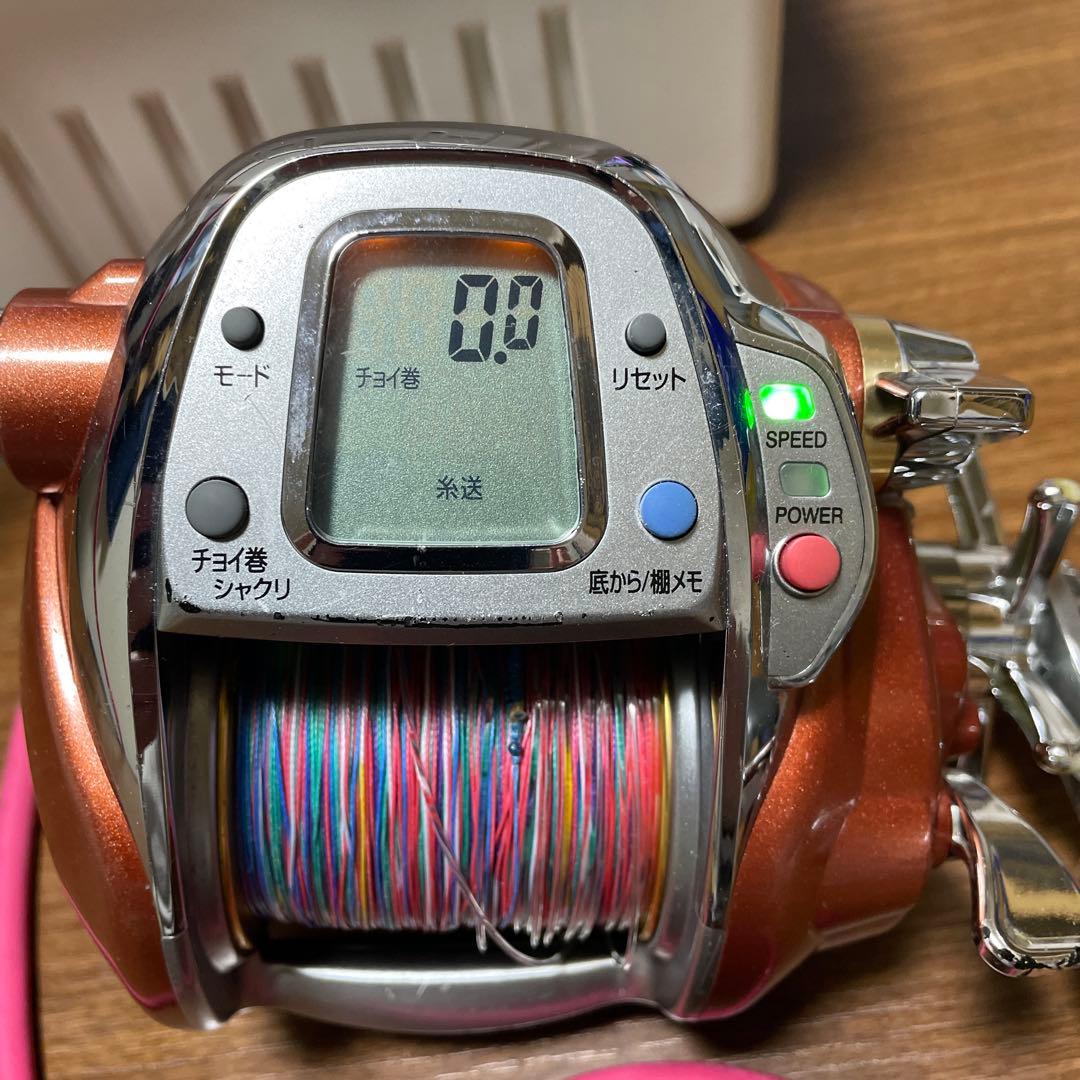 Daiwa MEGATWIN 電動リール オレンジ