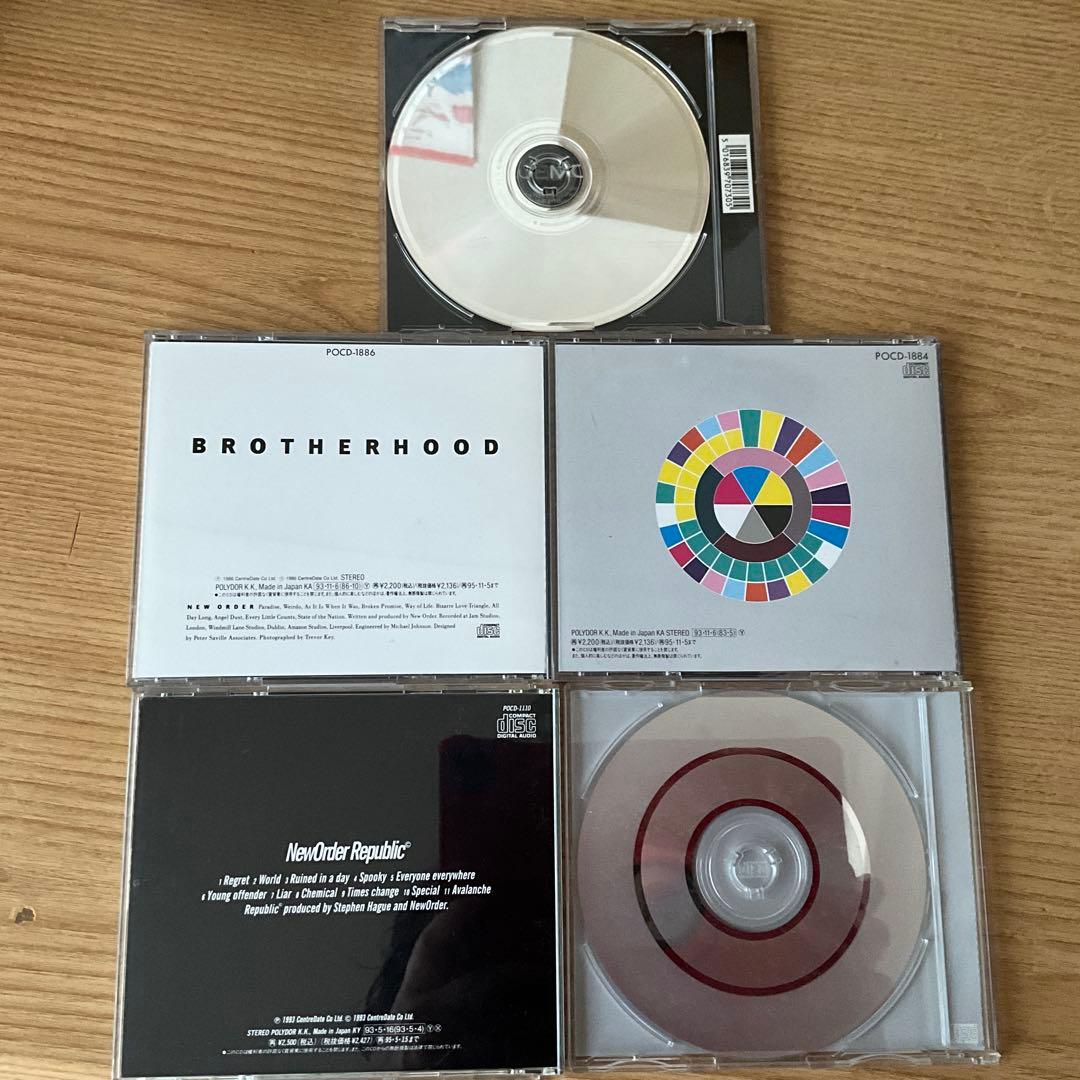 NEW ORDER CD 5枚セット