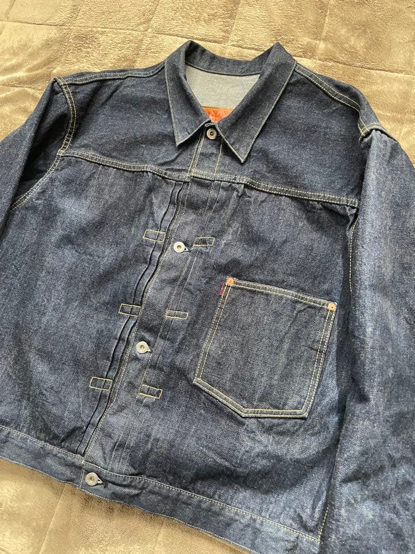 TCBジーンズ Late S40's Jacket size48 赤タブ