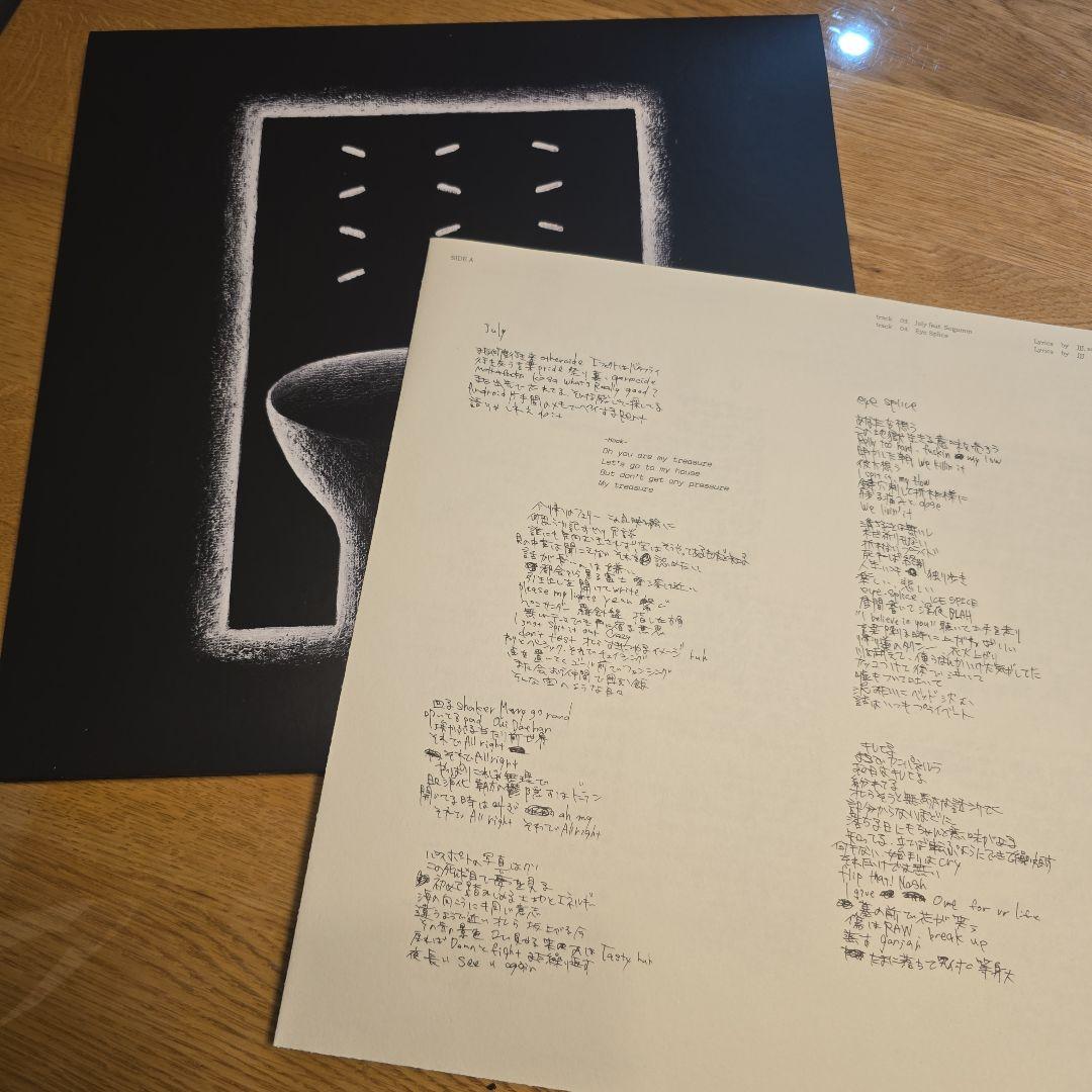 JJJ 初回オリジナル maktrub LPレコード