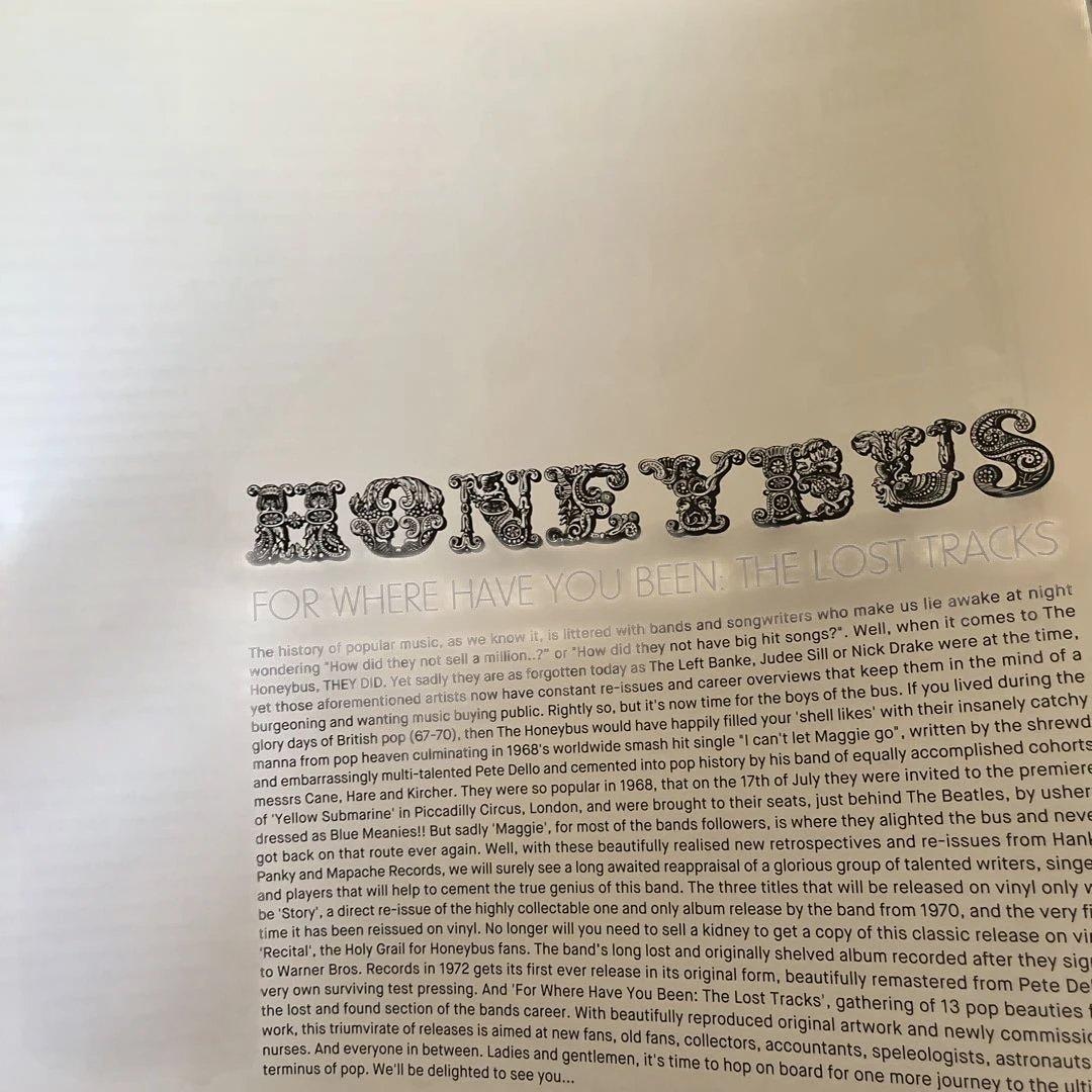 【レア】HONEYBUS - FOR WHERE HAVE YOU BEEN