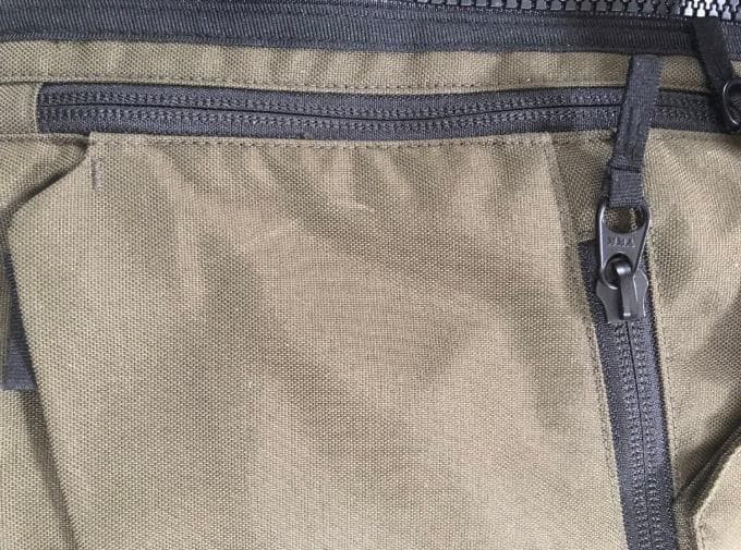 ノースフェイス　ギアメッシュベストフィッシングベスト Lオリーブ