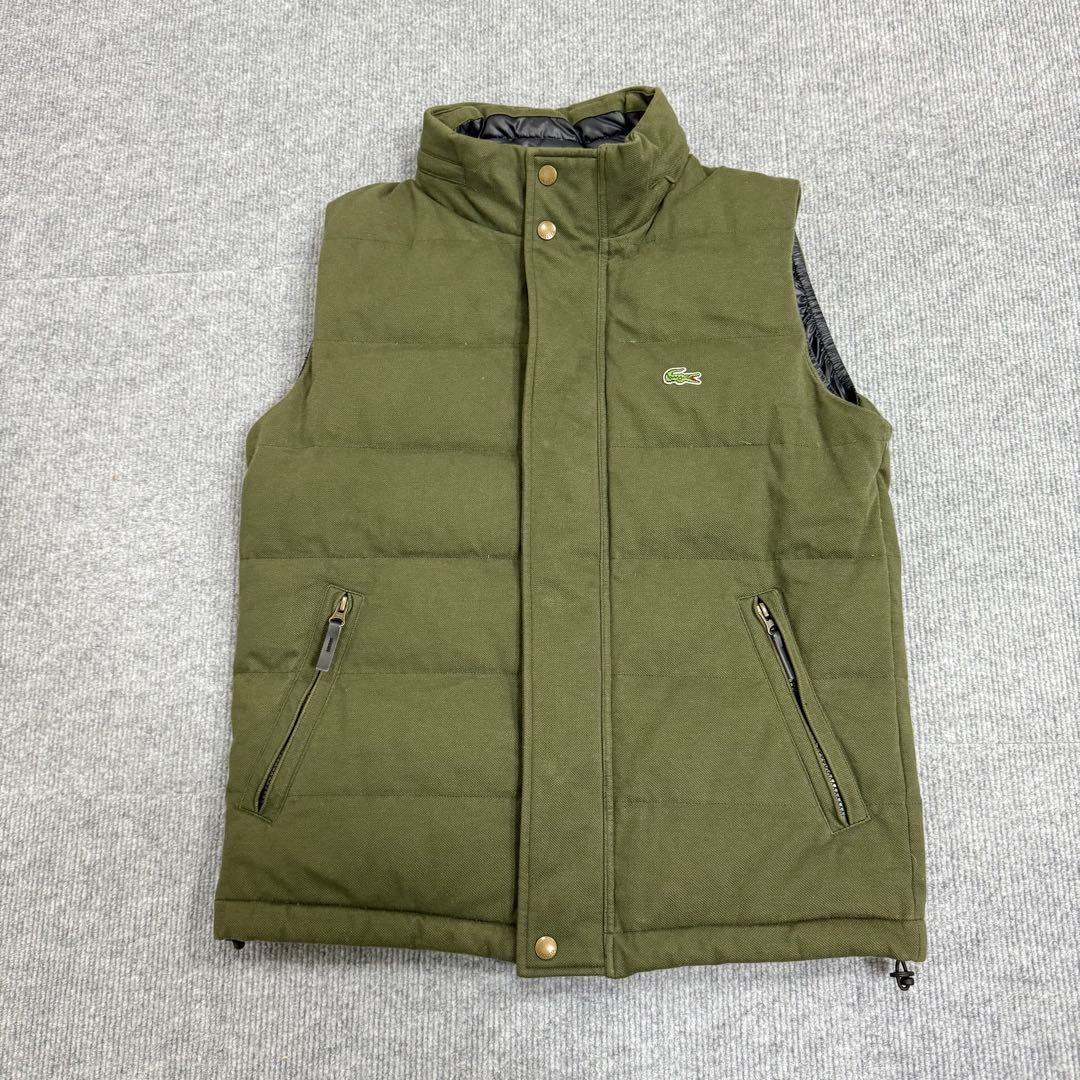 LACOSTE BH310E ラコステ コットンピケ ダウンベスト 50/4