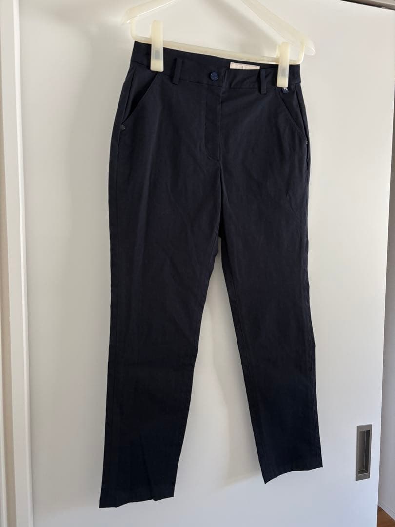 【新品タグ付】アダバット ゴルフパンツ 36(S) 濃紺 ストレッチ ワールド