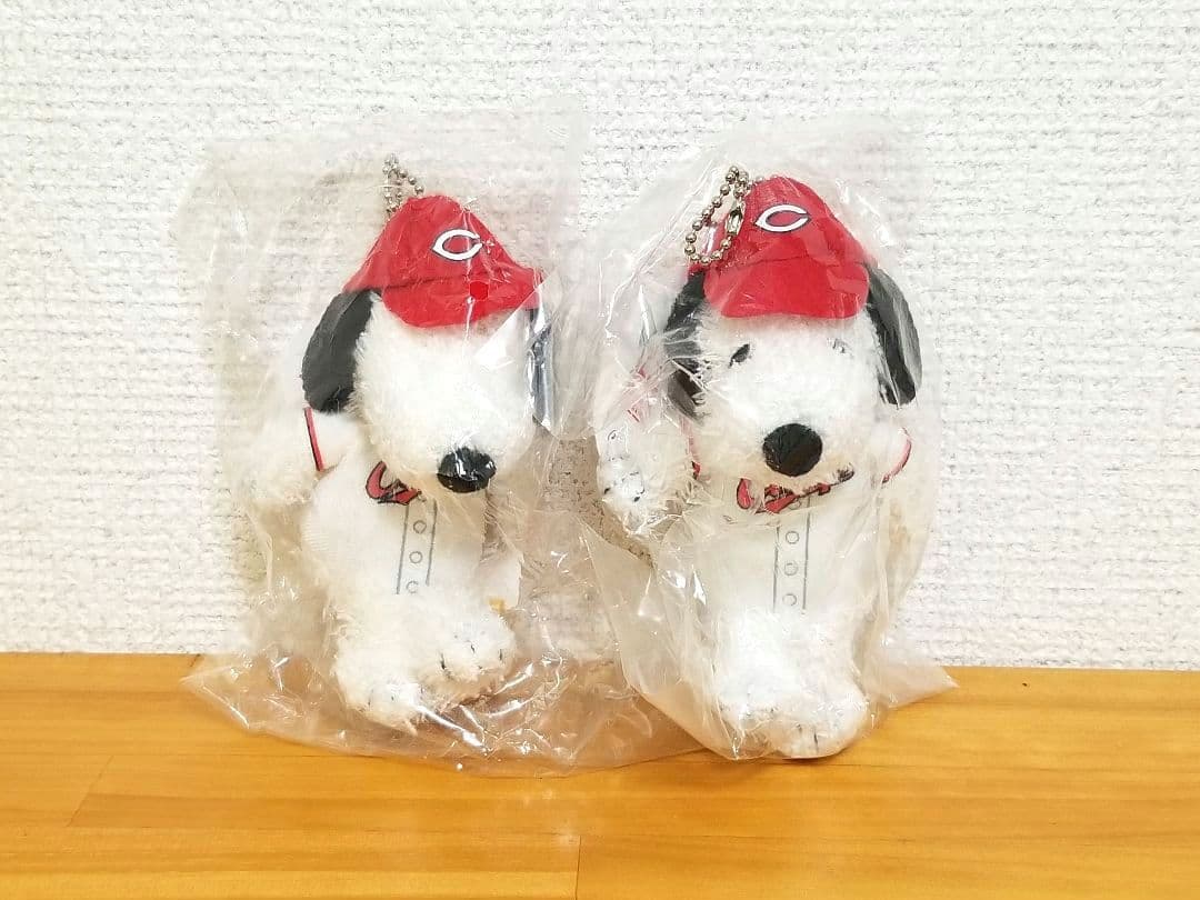 【希少 エラー品】広島東洋カープ スヌーピー コラボ 限定 ぬいぐるみ タオル