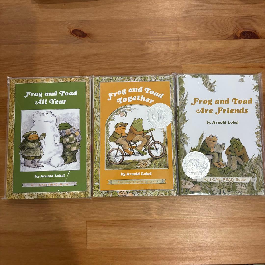 新品 洋書 HC版 Frog and Toad がまくんとかえるくん 3冊