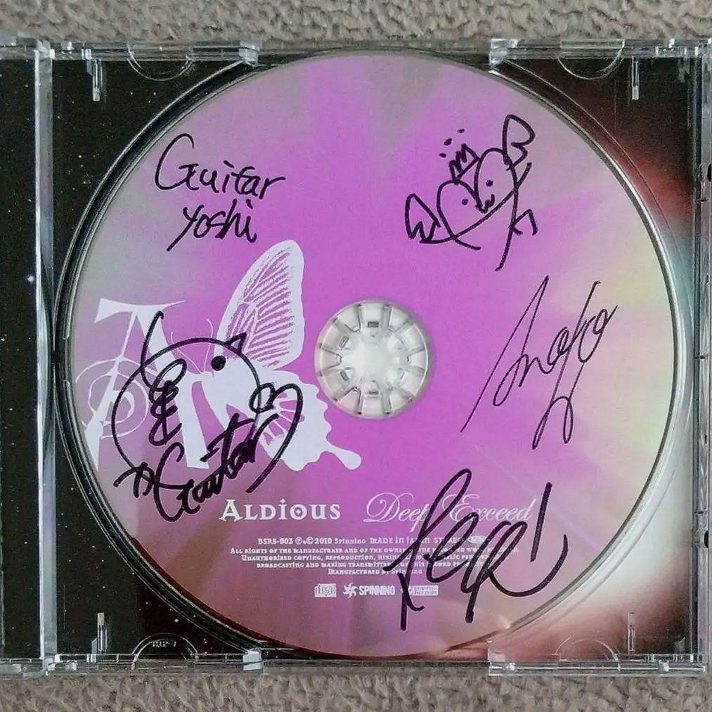 ALDIOUS アルディアス 直筆サイン入り CD 嬢メタル ガールズメタル
