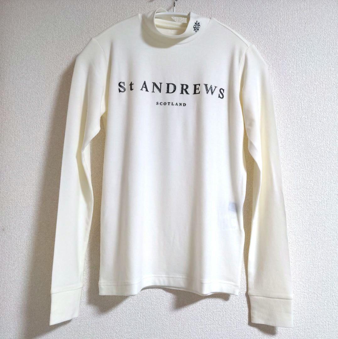 再再再値下新品　セントアンドリュース　モックネックS　微起毛定価14300円秋冬