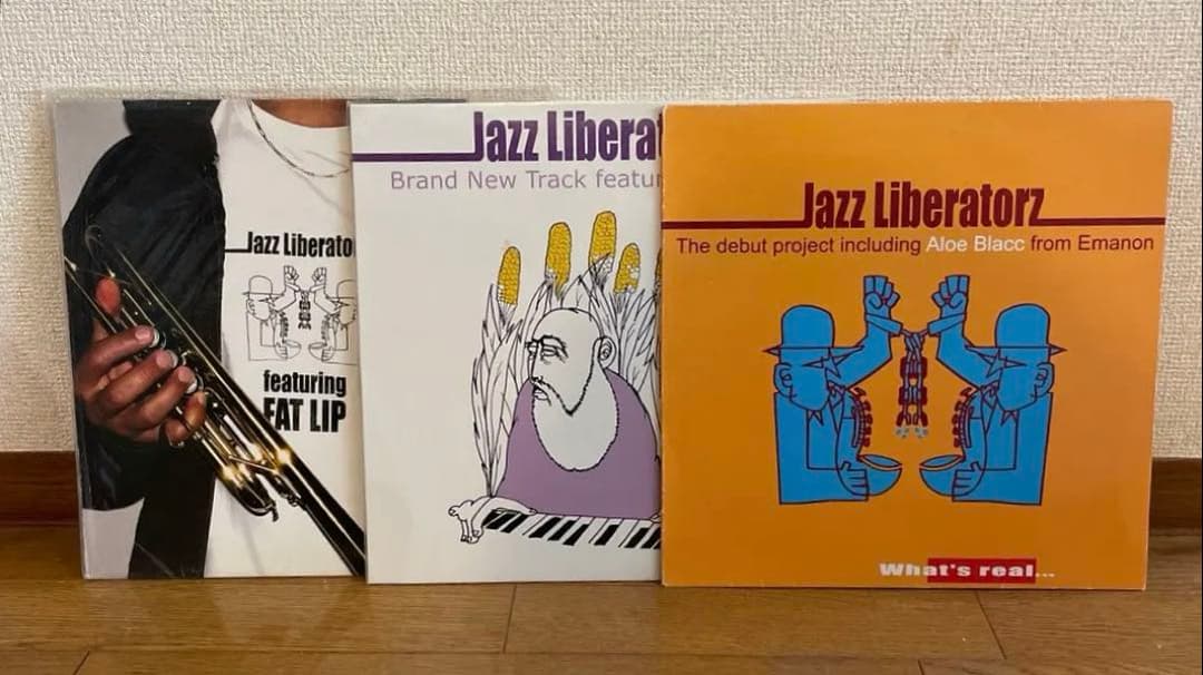 Jazz Liberatorz 3枚 FAT LIP, Aloe Blacc