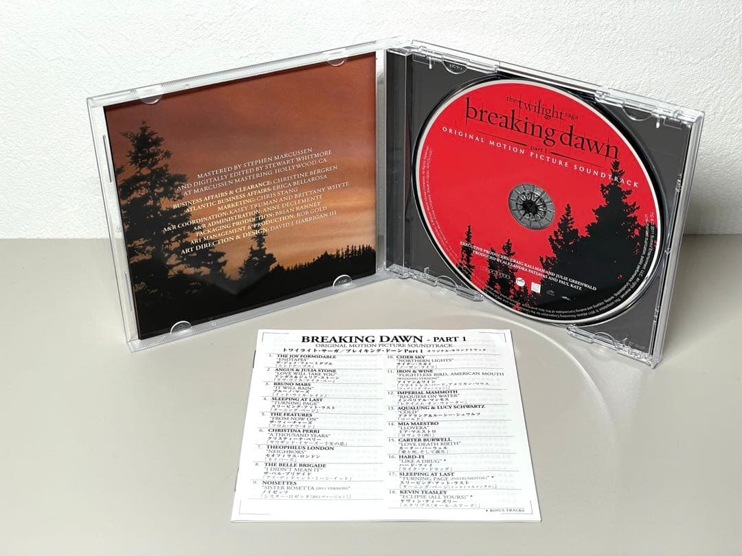 即日配送 国内盤 美品 CD トワイライトサーガ オリジナル・サウンドトラック