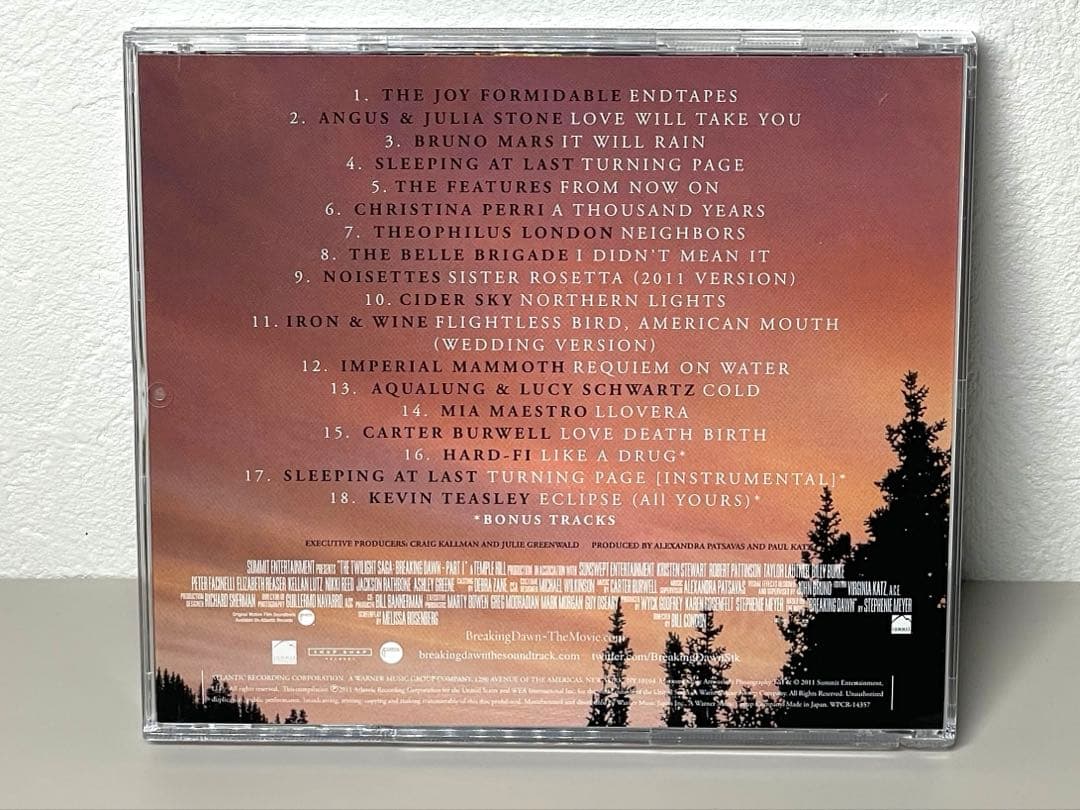 即日配送 国内盤 美品 CD トワイライトサーガ オリジナル・サウンドトラック