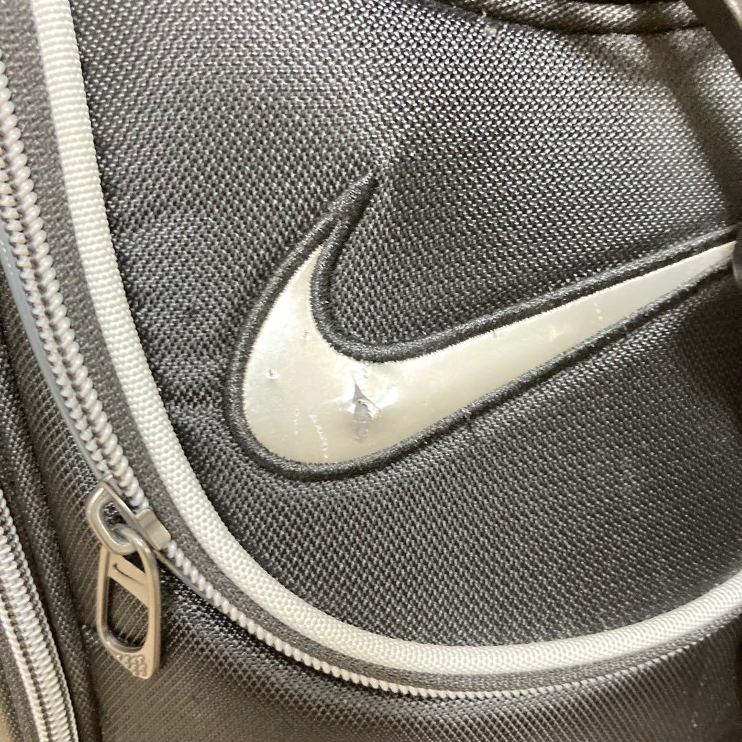 ナイキ　NIKE ゴルフ　キャディバッグ ブラック　プロテクター10本付き