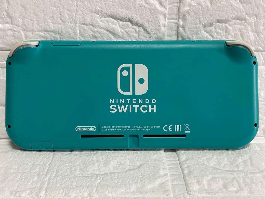 【美品】Nintendo Switch Lite本体(ターコイズ)/ケース付