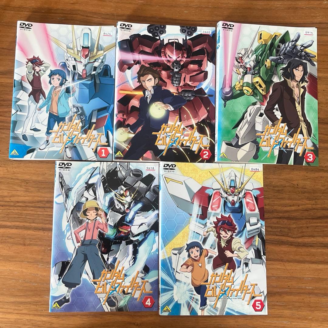 ガンダムビルドファイターズ 全9巻＋トライ 全9巻＋特別編 DVD 19枚セット