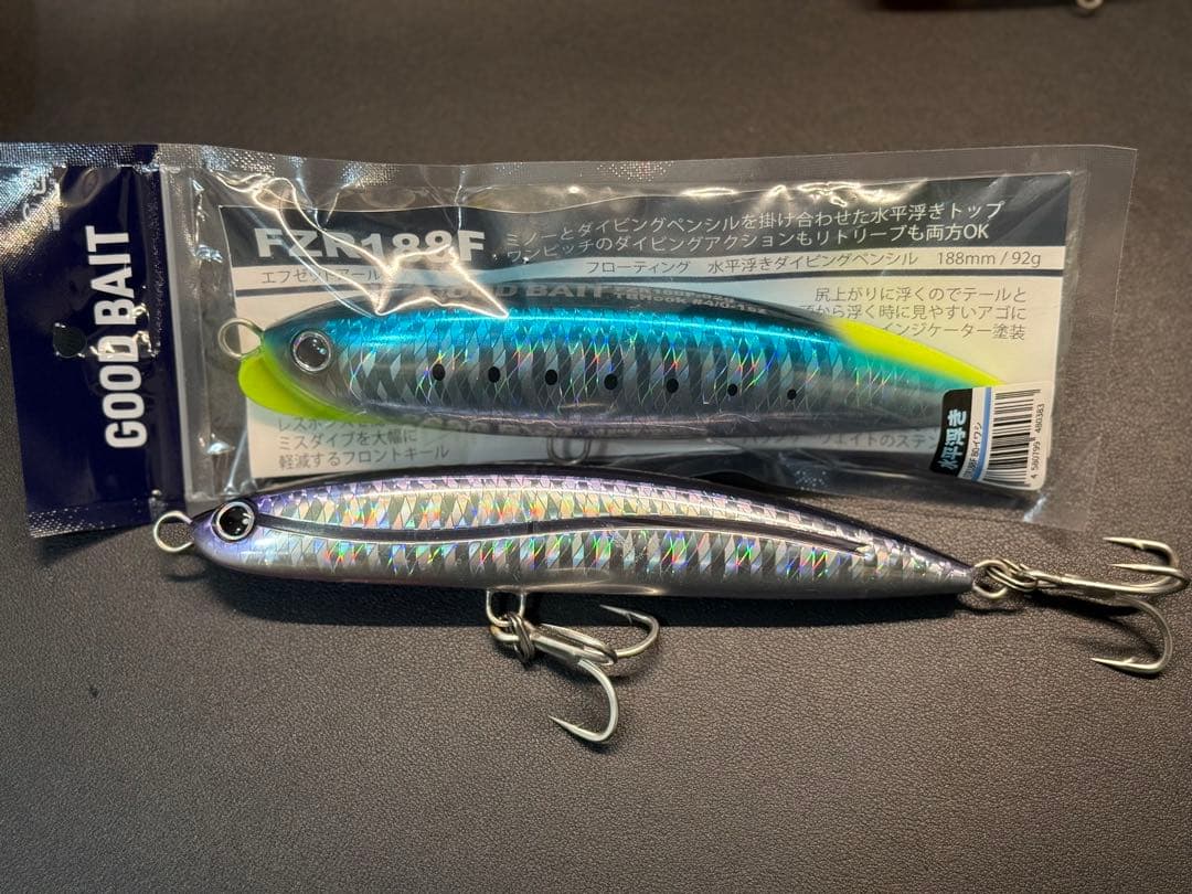 GOOD BAIT ナンバーシックス198F FZR188F（美品と未使用）