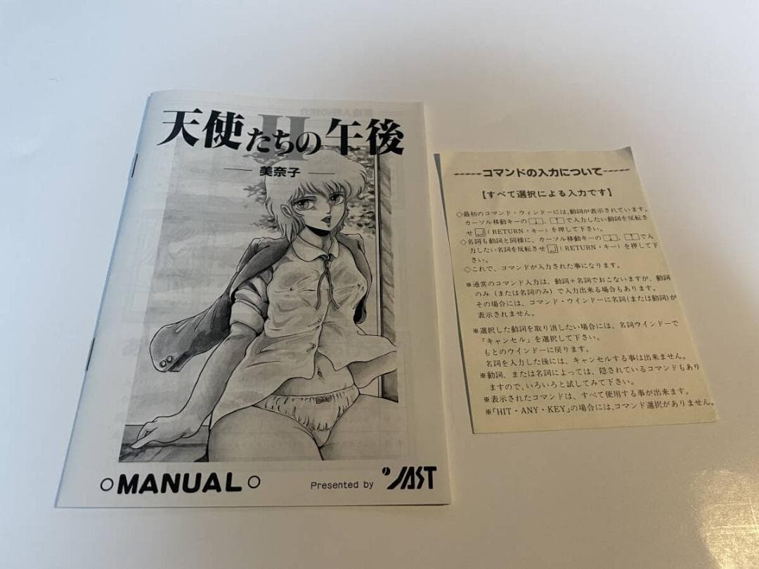 MSX 天使たちの午後II 美奈子 初期動作確認済