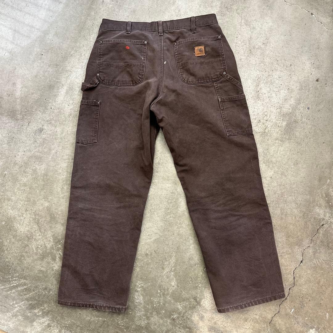carhartt ダブルニーペインターパンツ DKB ペンキ フェード　W33