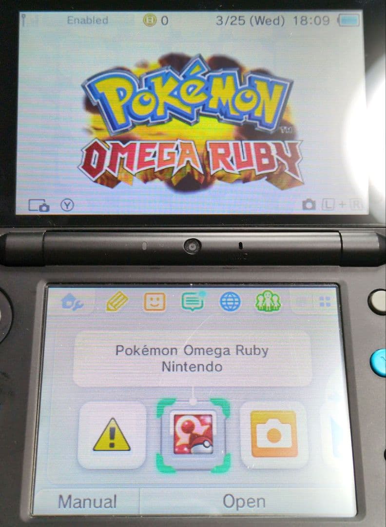 【ソフト単品】（北米版）ポケットモンスター　オメガルビー　動作確認済み