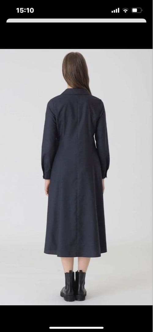 ブルーレーベルブリッジ　パーシャルクレストブリッジチェックドレス