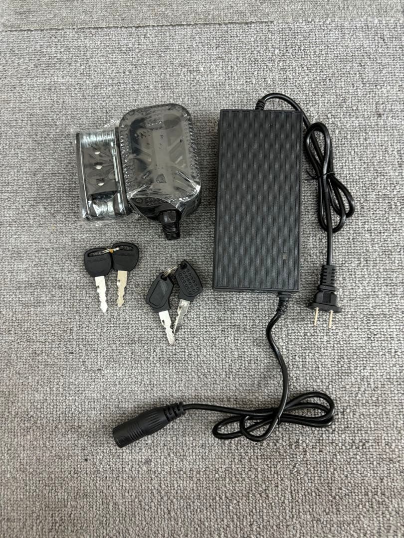 引取り限定　新品/ハイスペック/折りたたみ/電動アシストE-BIKE 黒