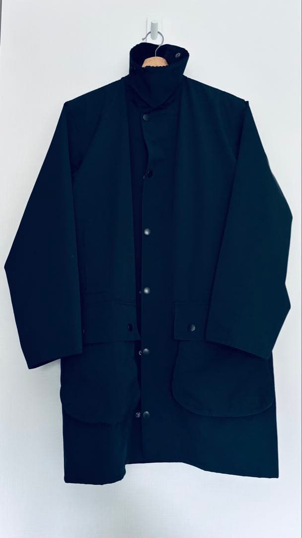 Barbour BORDER 2レイヤー ネイビー 38 ボーダー