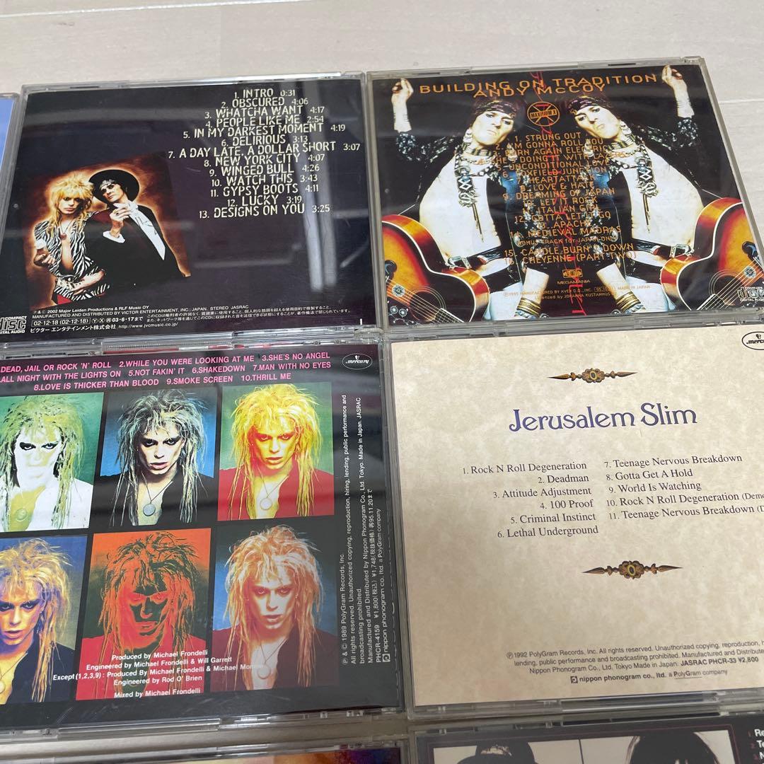 Hanoi Rocks CDコレクション‼️マイケルモンロー‼️アンディマッコイ‼️