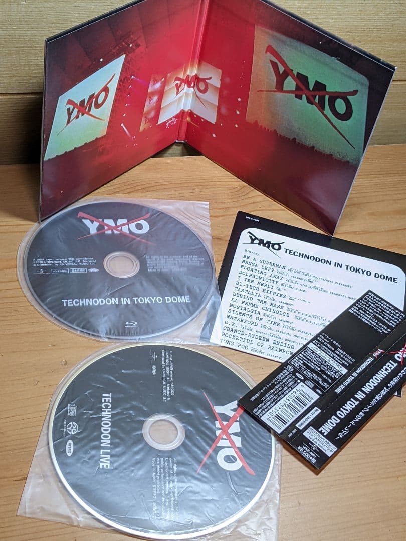 Blu-ray TECHNODON IN TOKYO DOME YMO 坂本龍一