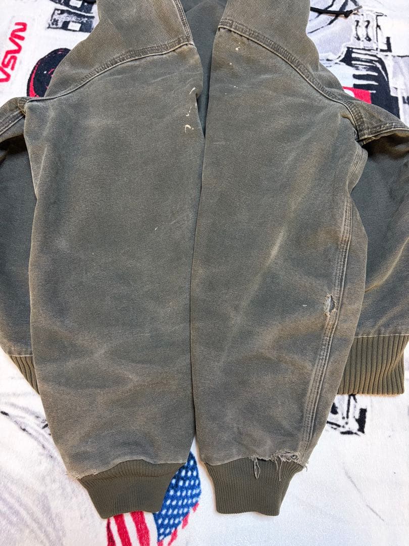 shioS　Carhartt アクティブジャケット フェード　モスグリーン