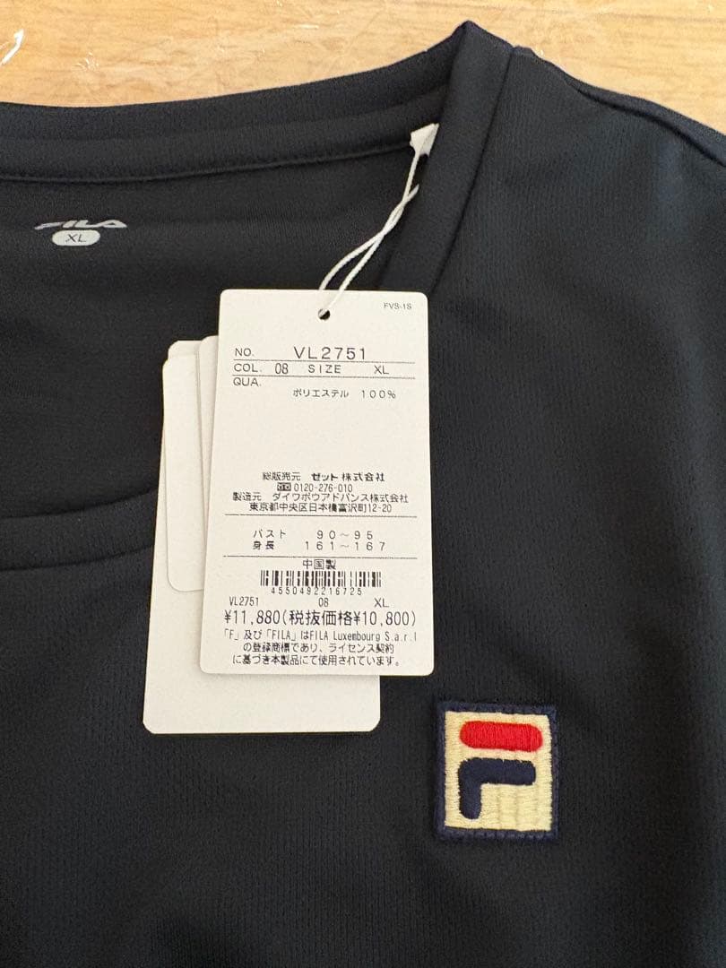 新品　FILA テニスウェア トップスのみ