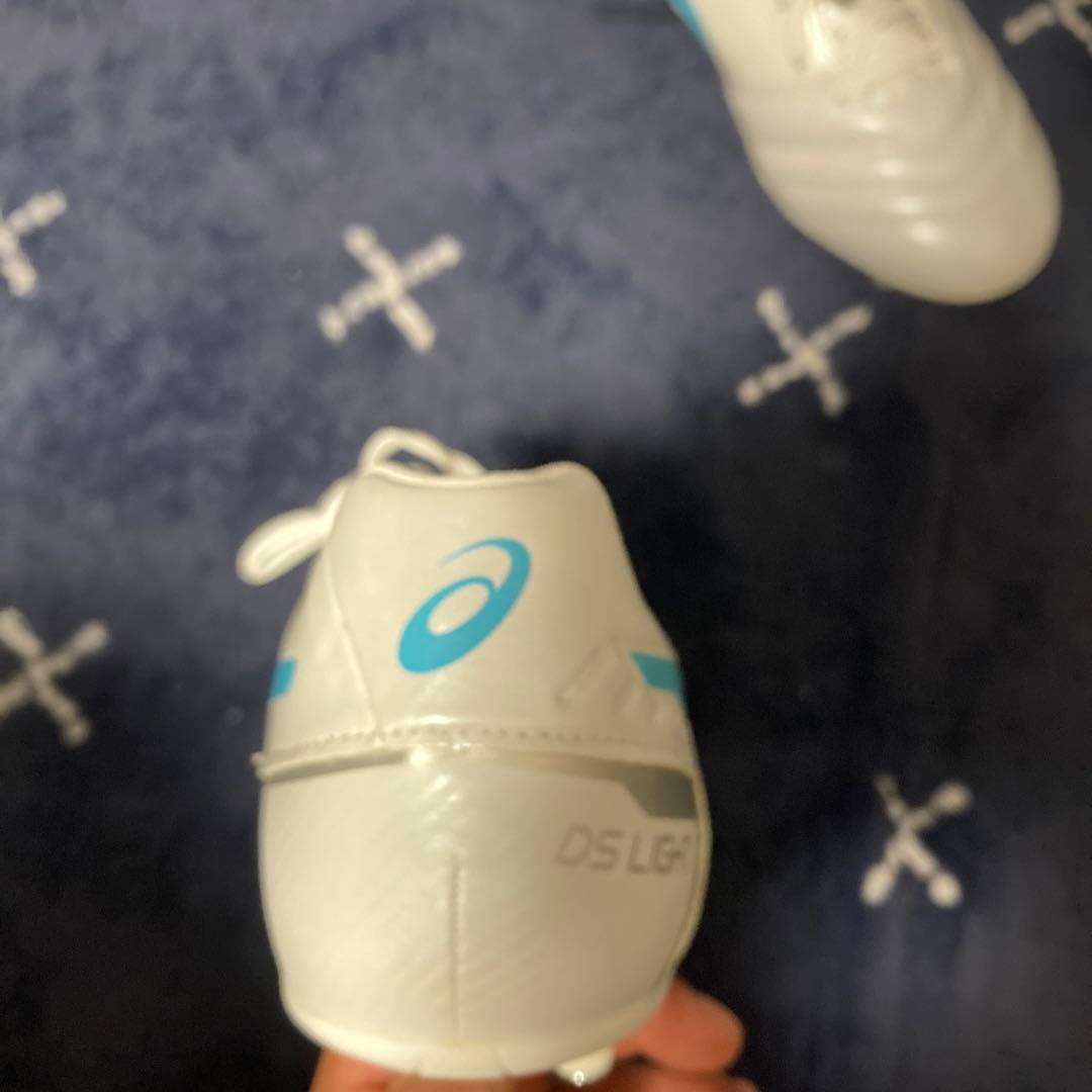 ASICS DS LIGHT スパイクシューズ ホワイト/ブルー