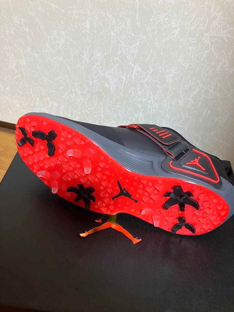 NIKE ゴルフ　ジョーダン　エア　レブ　26cm ブラック　インフラレッド