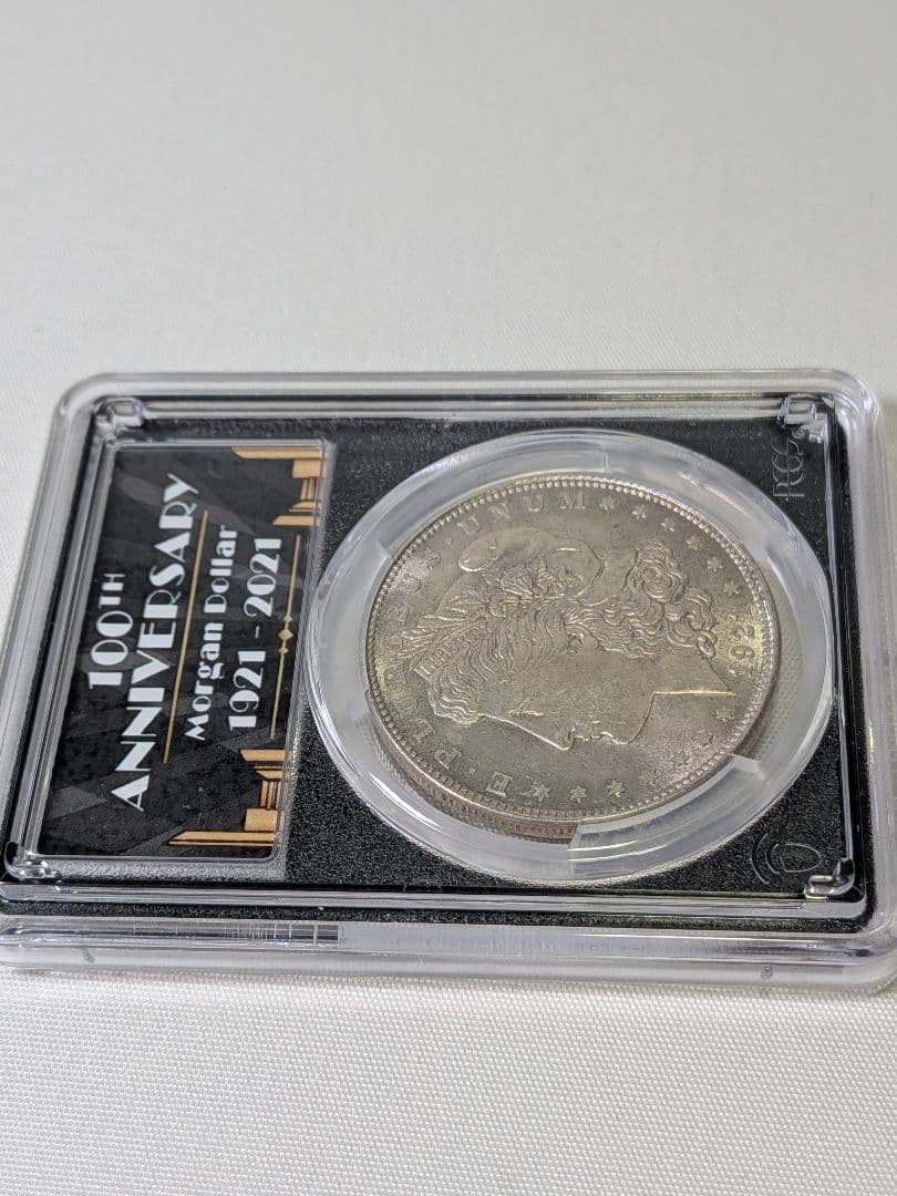 1921年 モルガンダラー 1ドル PCGS MS63 100周年アニバーサリー