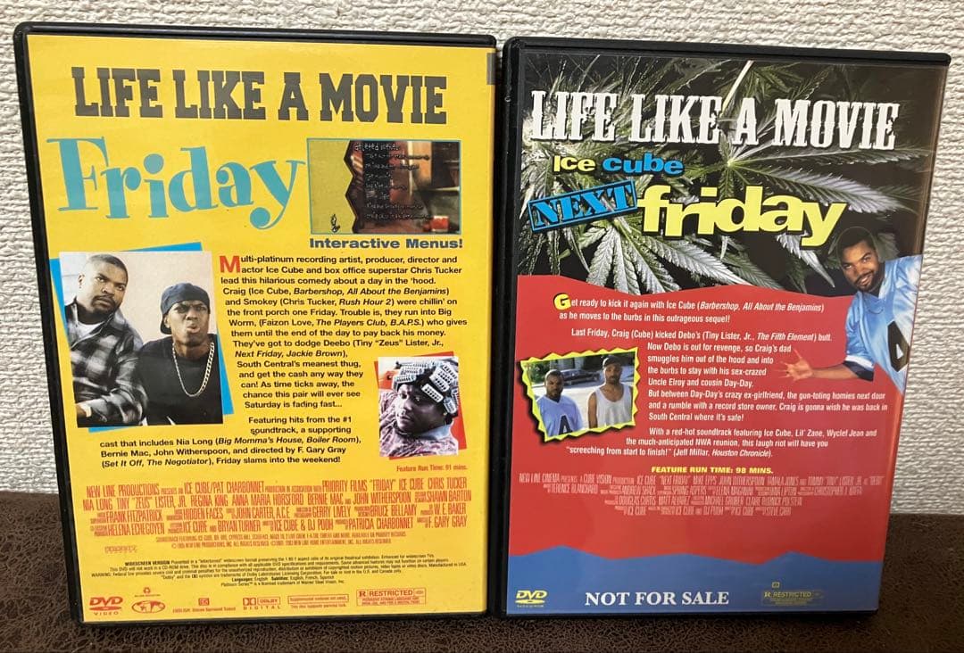 アイスキューブFriday & Next Friday DVD日本語字幕付き