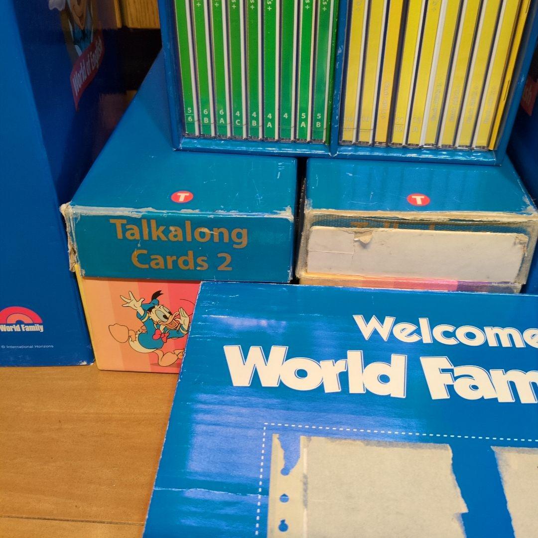 Disney's World of English DVD & CDセット