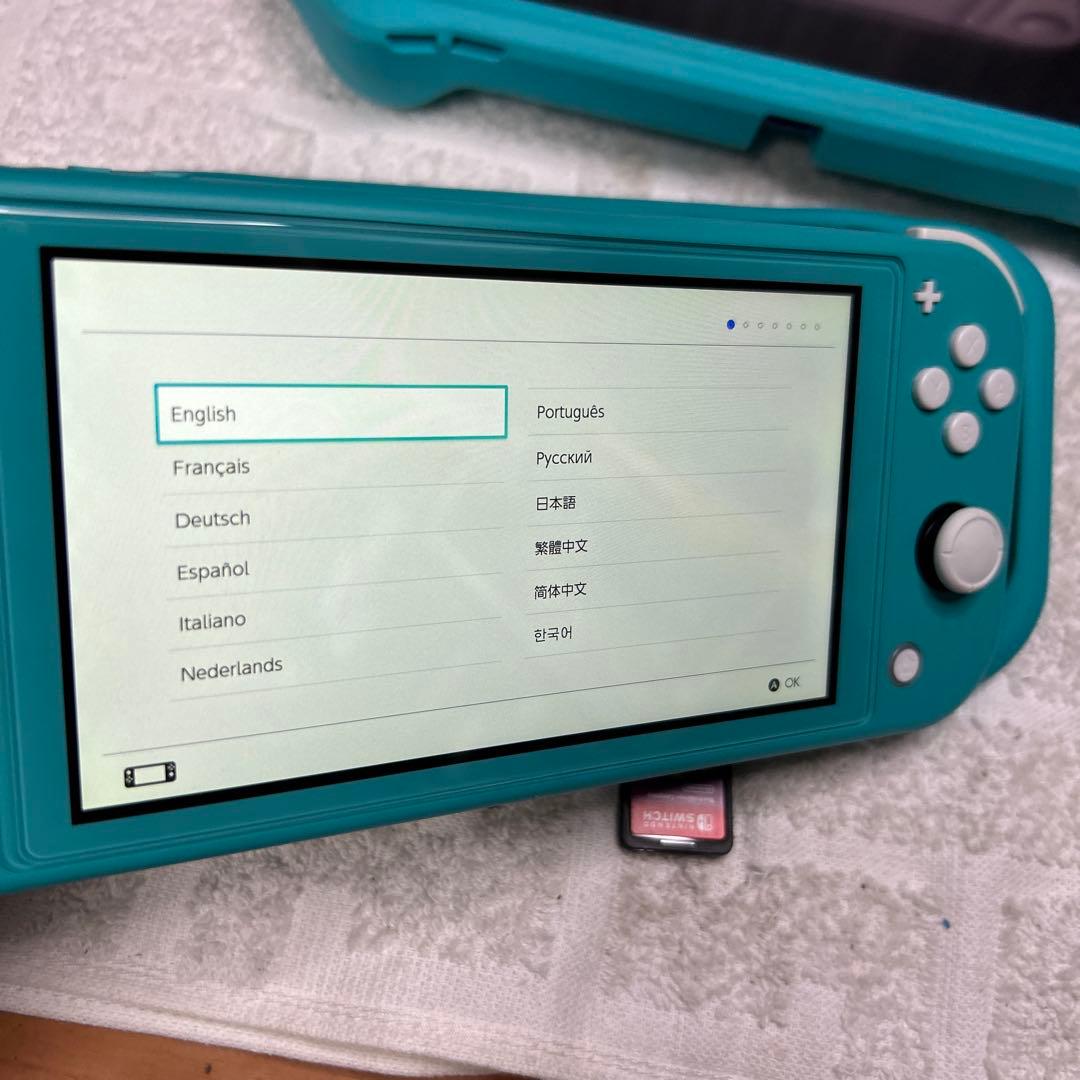 合馬　Switch LIte 2台　ソフト2個　ケース付き