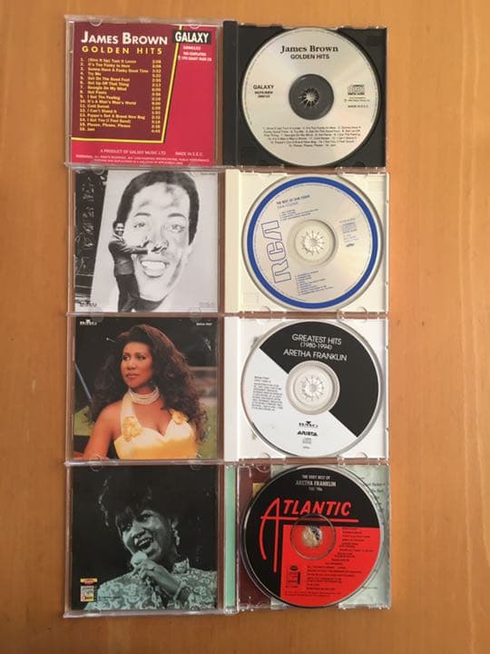 R&B CD 8枚セット　アレサフランクリン、SAM&DAVE 他