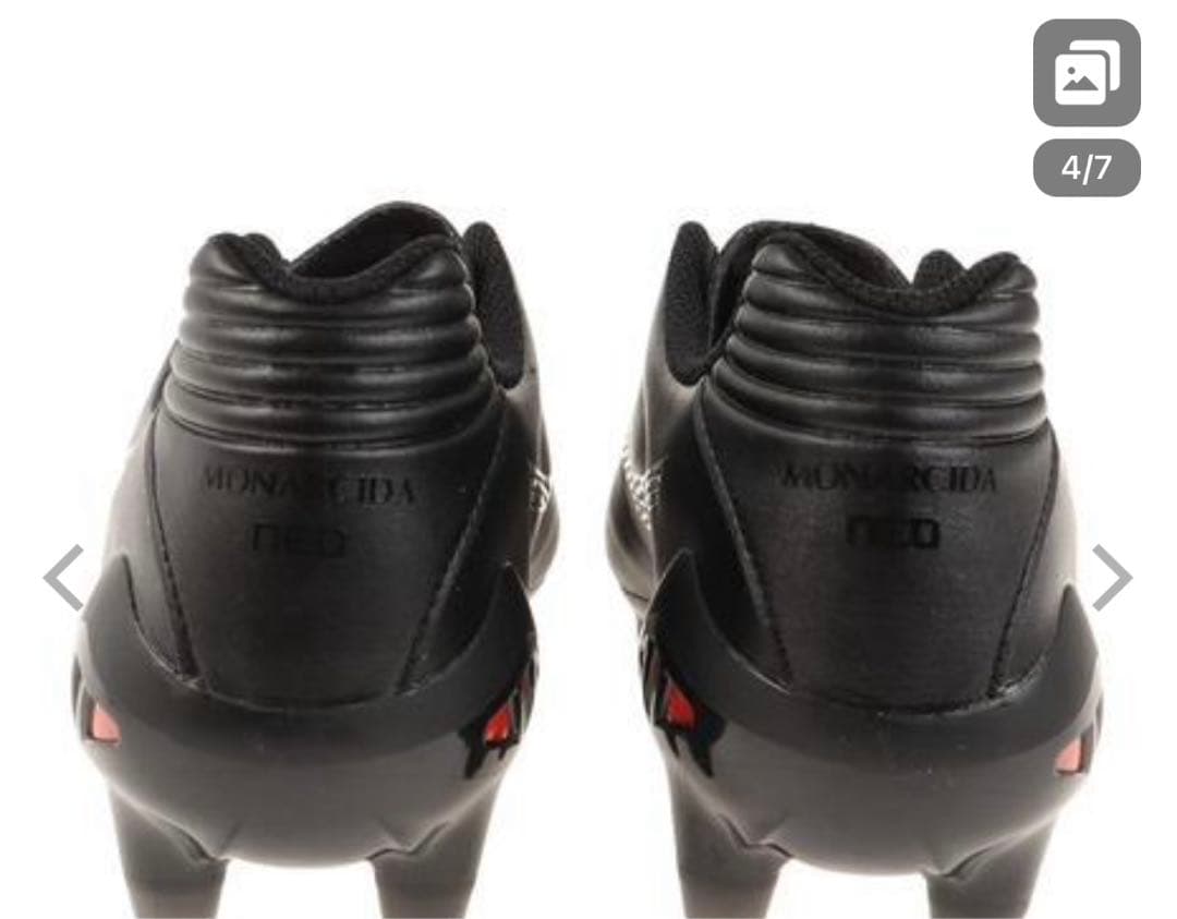 Mizuno サッカーシューズ ブラック　幅広　スパイク