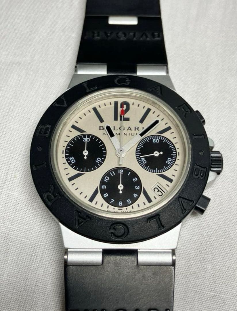 【超美品】BVLGARI AC38TA クロノグラフ 山下智久さん着用（旧版）